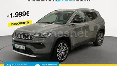 Gris / plata Usado 2021 Jeep Compass Limited SUV | 21.990 € (Precio justo)
