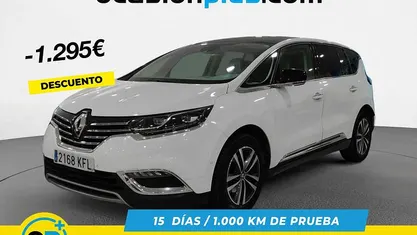 Blanco Usado 2017 Renault Espace Zen Monovolumen | 16.195 € (Precio justo)