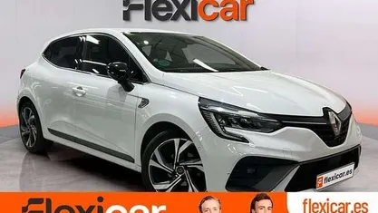 Begagnad Renault Clio V RS Line 101 HK (74 kW) 2020 Vit Halvkombi