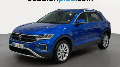 Usado VW T-Roc Life 150 CV (110 kW) 2023 Azul SUV