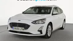 Blanco Usado 2020 Ford Focus Titanium Monovolumen | 12.628 € (Buen precio)