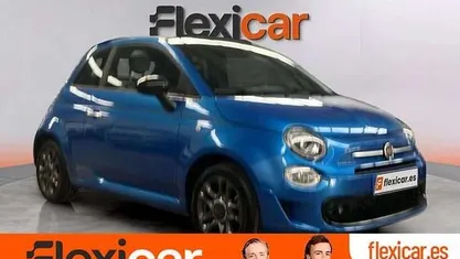 Usado Fiat 500 Connect 71 CV (52 kW) 2021 Azul Descapotable
