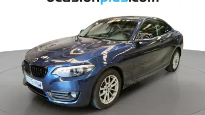 Usado BMW 218 136 CV (100 kW) 2018 Azul Coupe