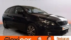 Negro Usado 2021 Peugeot 308 Active Familiar | 11.490 € (Buen precio)
