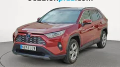 Rojo Usado 2020 Toyota RAV4 Hybrid Luxury SUV | 28.628 € (Buen precio)