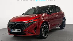 Rojo Usado 2024 Nissan Qashqai SUV | 28.355 € (Precio justo)