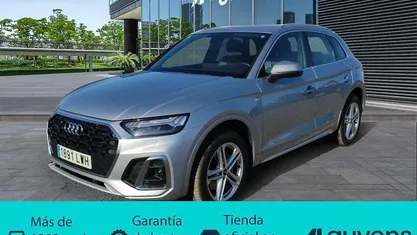 Usado Audi Q5 S-Line 299 CV (219 kW) 2022 Gris plata SUV