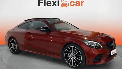 Usado Mercedes C200 186 CV (136 kW) 2019 Rojo Coupe