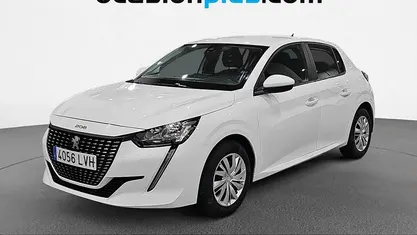Usado Peugeot 208 Active 102 CV (75 kW) 2021 Blanco Utilitario