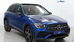 Azul Usado 2022 Mercedes GLC220 SUV | 44.990 € (Precio justo)