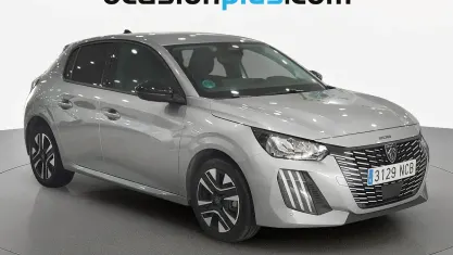 Usado Peugeot 208 Allure 100 CV (73 kW) 2025 Gris plata Utilitario