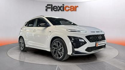 Usado Hyundai Kona N Line 120 CV (88 kW) 2023 Blanco SUV