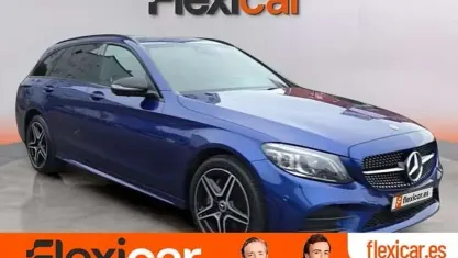 Usado Mercedes C300e 306 CV (225 kW) 2020 Azul Familiar
