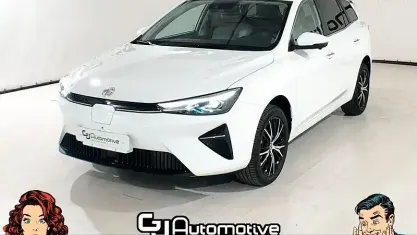 Usado MG MG5 EV Luxury 130 kW (177 CV) 2022 Blanco Familiar