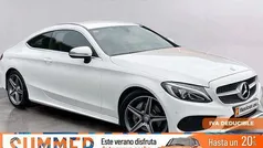Blanco Usado 2015 Mercedes C220 Coupe | 24.990 € (Precio justo)