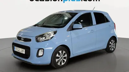 Brugt Kia Picanto 67 HK (49 kW) 2017 Blå Hatchback