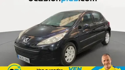 Usado Peugeot 207 70 CV (51 kW) 2009 Negro Utilitario