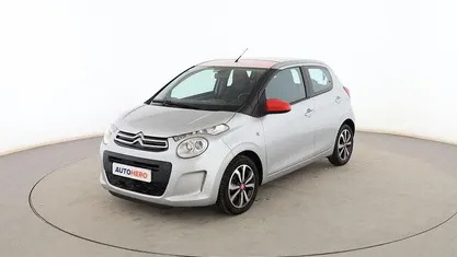 Usado Citroën C1 Feel 82 CV (60 kW) 2017 Plata Utilitario