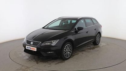 Usado Seat Leon XCELLENCE 150 CV (110 kW) 2017 Negro Familiar