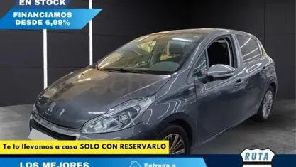 Brugt Peugeot 208 Style 82 HK (60 kW) 2018 Grå Hatchback