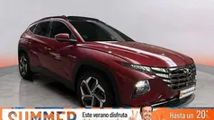 Rojo Usado 2021 Hyundai Tucson SUV | 22.690 € (Precio justo)