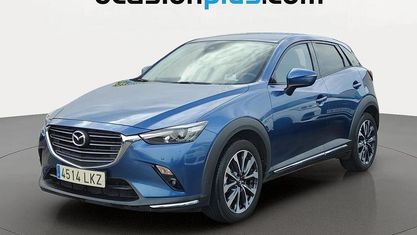 Brugt Mazda CX-3 Luxury 120 HK (88 kW) 2017 Blå SUV