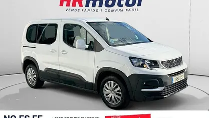 Usado Peugeot Rifter Active 110 CV (80 kW) 2021 Blanco Monovolumen