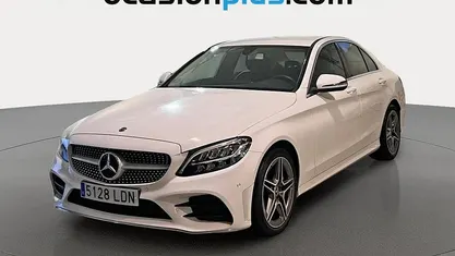 Blanco Usado 2019 Mercedes C200 AMG Berlina | 25.728 € (Precio justo)