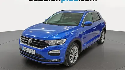 Usado VW T-Roc Advance 110 CV (80 kW) 2022 Azul SUV