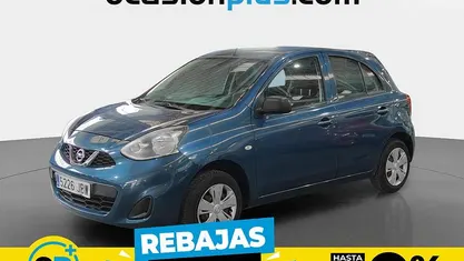 Azul Usado 2014 Nissan Micra Visia Utilitario | 7450 € (Precio justo)