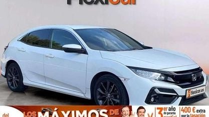 Begagnad Honda Civic Elegance 126 HK (92 kW) 2021 Vit Halvkombi