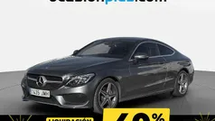 Gris Usado 2016 Mercedes C220 AMG Coupe | 23.990 € (Buen precio)