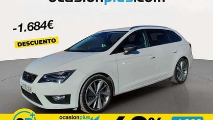 Usado Seat Leon FR 184 CV (135 kW) 2016 Blanco Monovolumen