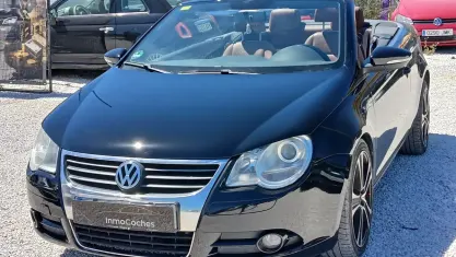 Usado VW Eos 210 CV (154 kW) 2010 Negro Descapotable