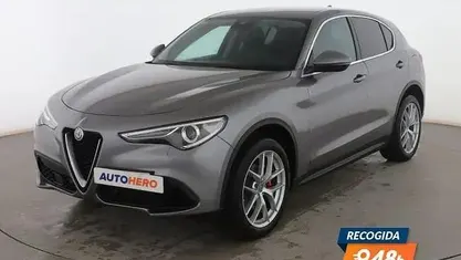 Brugt Alfa Romeo Stelvio Lusso 280 HK (205 kW) 2018 Grå SUV