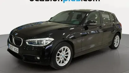 Usado BMW 118 150 CV (110 kW) 2017 Negro Utilitario