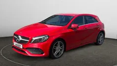 Rojo Usado 2018 Mercedes A200 Berlina | 18.450 € (Precio justo)