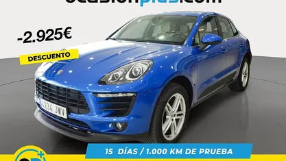 Azul Usado 2017 Porsche Macan SUV | 36.565 € (Super precio)