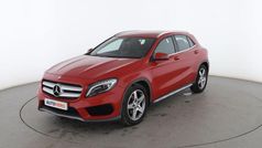 Rojo Usado 2017 Mercedes GLA200 AMG line SUV | 21.399 € (Precio justo)