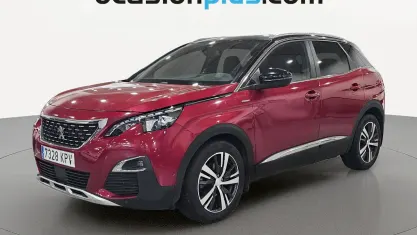Usado Peugeot 3008 GT-line 131 CV (96 kW) 2018 Rojo SUV