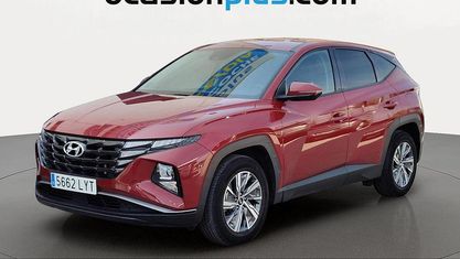 Usado Hyundai Tucson 116 CV (85 kW) 2022 Rojo SUV