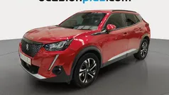 Rojo Usado 2021 Peugeot 2008 Allure SUV | 12.264 € (Precio justo)