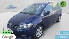 Azul Usado 2020 VW Sharan Advance Monovolumen | 21.890 € (Precio justo)