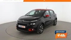 Negro Usado 2019 Citroën C3 Feel Utilitario | 10.399 € (Buen precio)