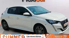 Blanco Usado 2021 Peugeot 208 Active Utilitario | 10.290 € (Buen precio)