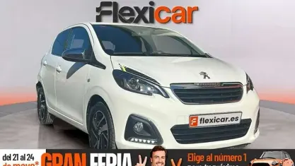 Usado Peugeot 108 Top! Collection 72 CV (52 kW) 2021 Blanco Utilitario