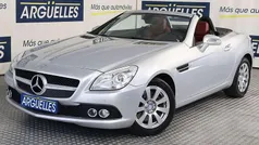 Plateado Usado 2013 Mercedes SLK250 Descapotable | 19.990 € (Precio justo)