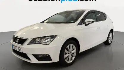 Usado Seat Leon Style 110 CV (80 kW) 2017 Blanco Utilitario