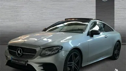 Usado Mercedes E220 AMG line 194 CV (142 kW) 2020 Gris Coupe