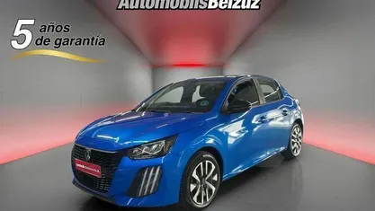 Usado Peugeot 208 Active 102 CV (75 kW) 2024 Azul Utilitario